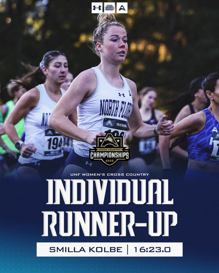 UNF Cross Country student-athlete Smilla Kolbe