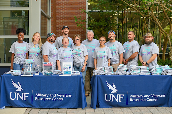 UNF Military Veterans Resource Center staff