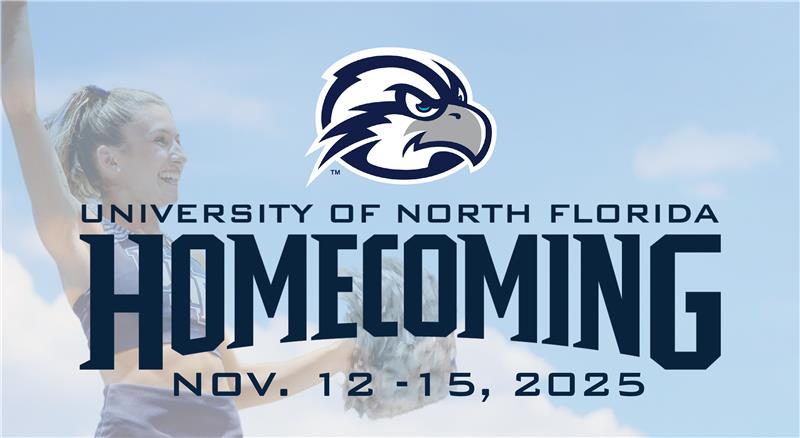 UNF Homecoming banner ad