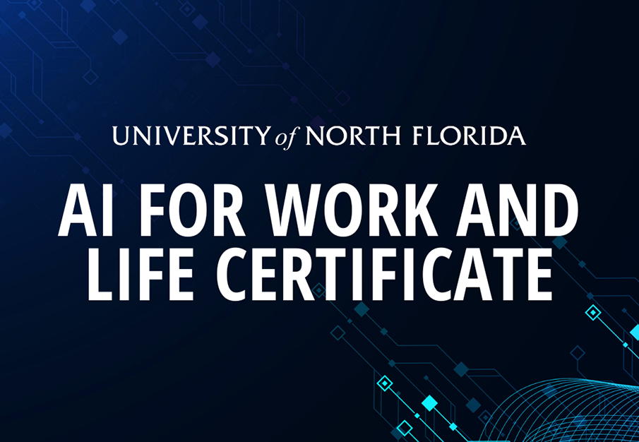 university of north florida AI Certificate for Work and Life certificate