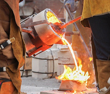Iron Pour event at the University of North Florida