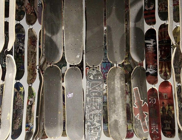 Skateboard gallery exhibit
