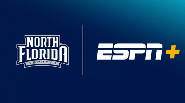 North Florida Ospreys and ESPN+ flyer
