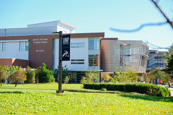 John A. Delaney Student Union building on UNF campus