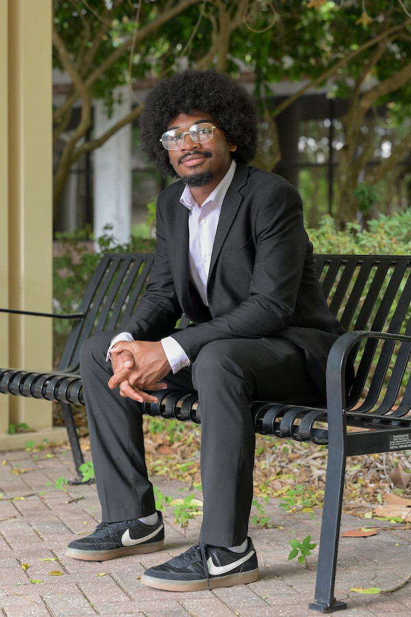 UNF student Kendrall (KJ) Green Jr.