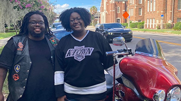 Two members of Black Lives Matter Jacksonville leadership