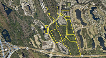 Aerial map of UNF expansion