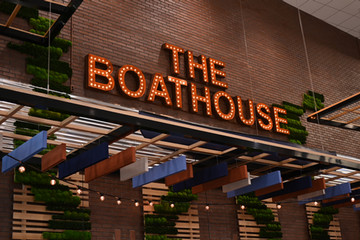 Interior of The Boathouse restaurant at UNF (2023)