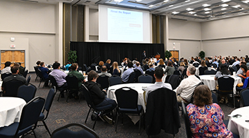 Audience at the Environmental Symposium