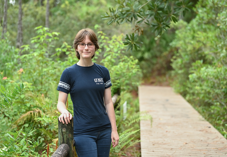 UNF student Katherine Saige