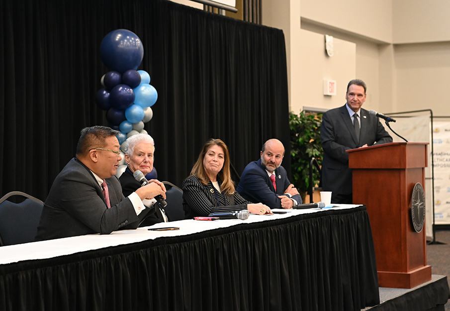 One of the panels held at the 2024 International Health Symposium
