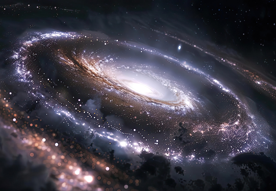 Dark matter in space