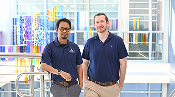 Drs. Florentino De la Cruz and Benjamin Williams