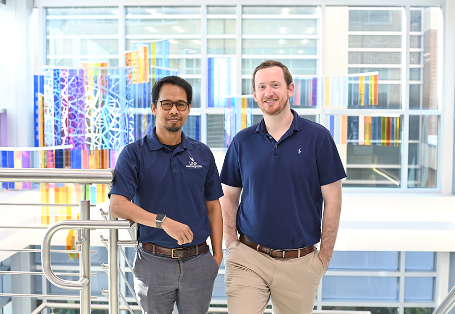 Drs. Florentino De la Cruz and Benjamin Williams