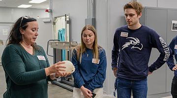 UNF students listening to a KLS Martin professional