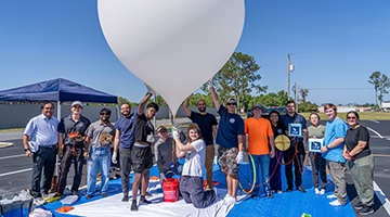 The UNF x NASA launch team