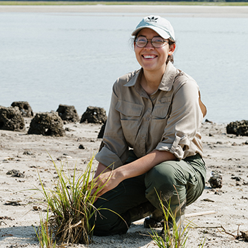 Jessie Roncevic at Kingsley Plantation