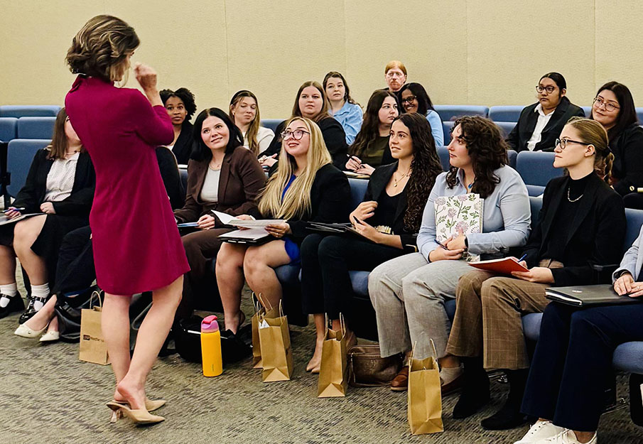 UNF MedNexus leaders speak to crowd