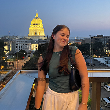 Riley Parrish headshot in Washington, D.C.