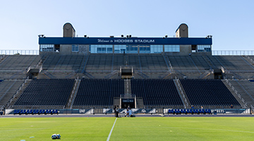 View of Hodges Stadium from pitch
