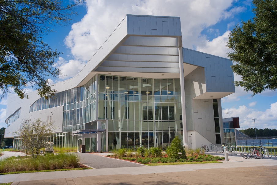 Outside view of the Student Wellness Complex