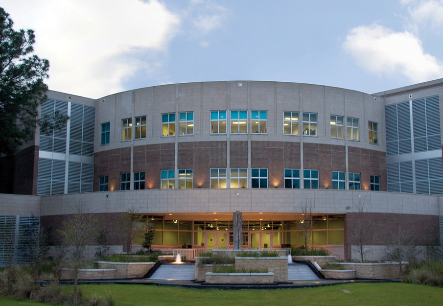 Exterior of the CCEC building
