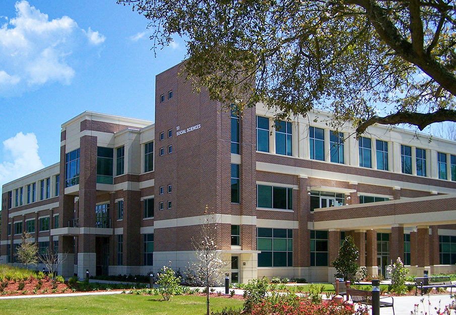 Exterior of the social sciences building