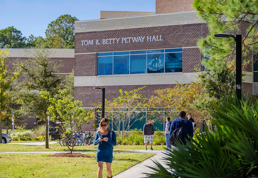 Exterior of the COEHS building