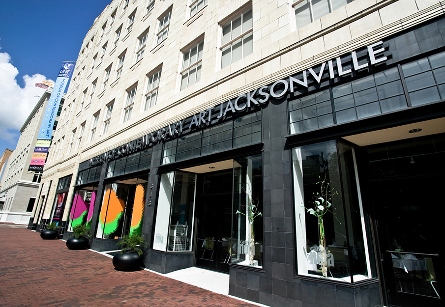 Outside view of the MOCA Jacksonville building