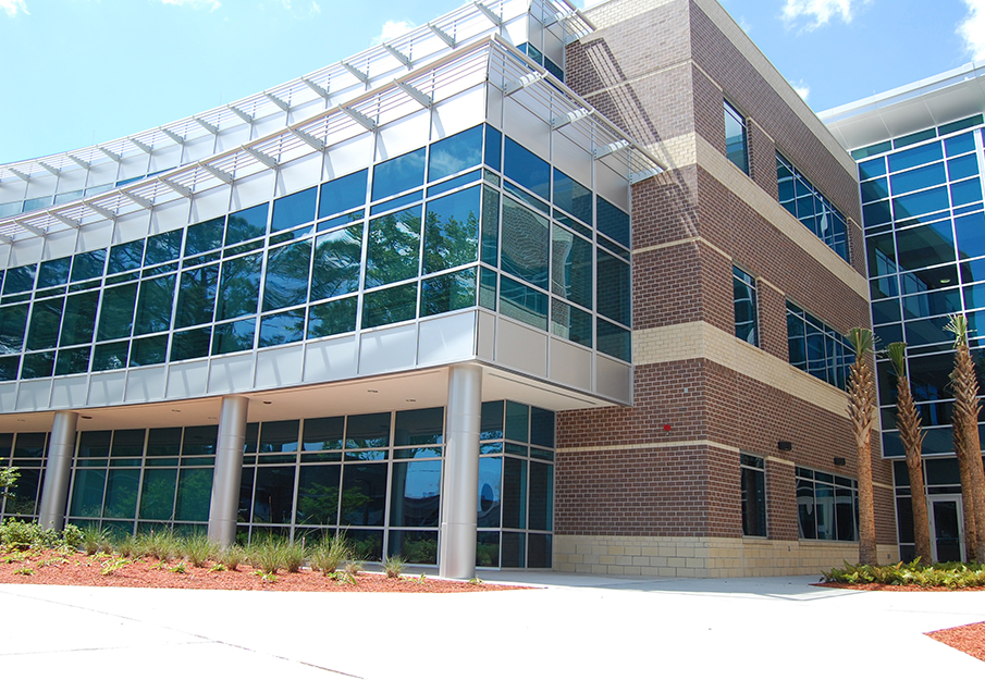 Outside view of the College of Education and Human Services building