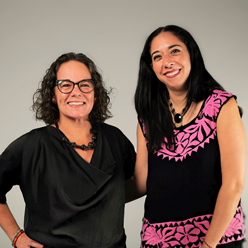 Anne Pfister and Andrea Gaytán headshot