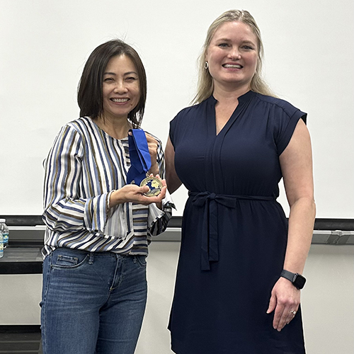 Fulbright Medallion presentation for Dr. Tes Tuason