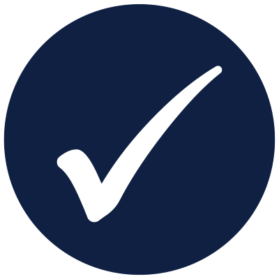 icon of a checkmark