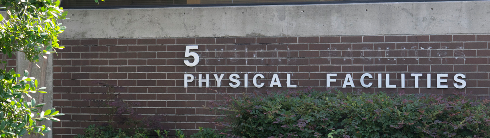 outside of physical facilities building