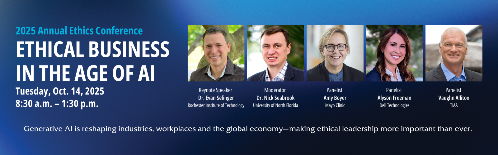 2025 Annual Ethics Conference: Ethical Business in the age of AI