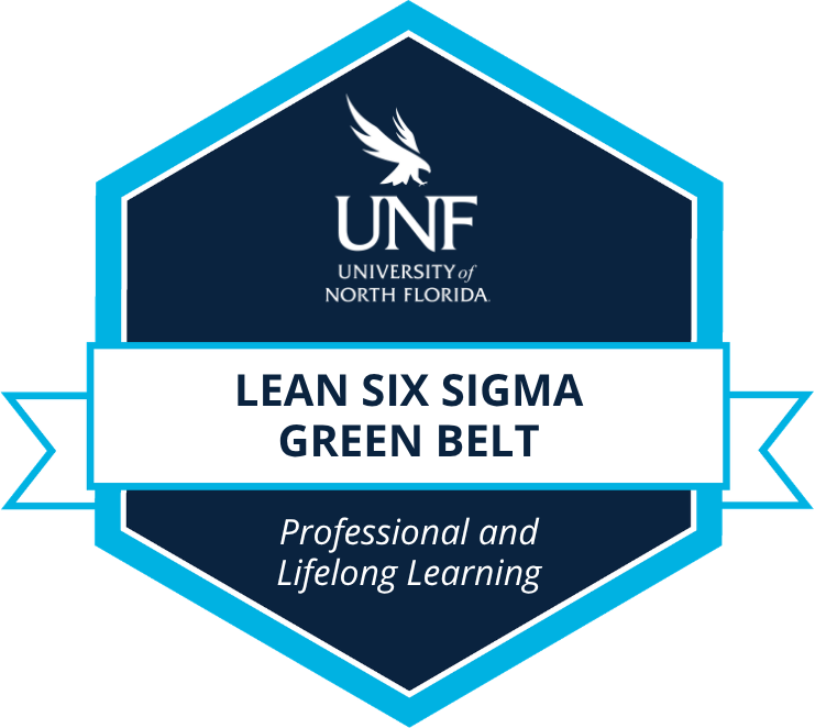 Lean Six Sigma Green Belt badge