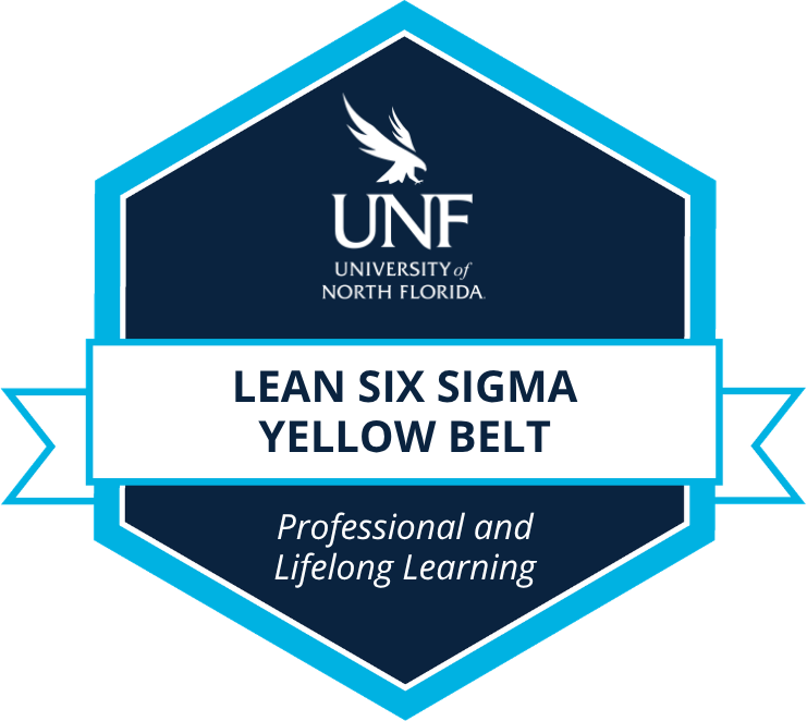 Lean Six Sigma Yellow Belt badge