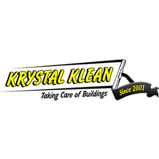 Krystal Klean logo text of Taking Care of Buildings Since 2001
