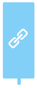 link icon on vertical banner