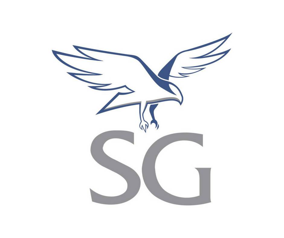 SG logo with osprey