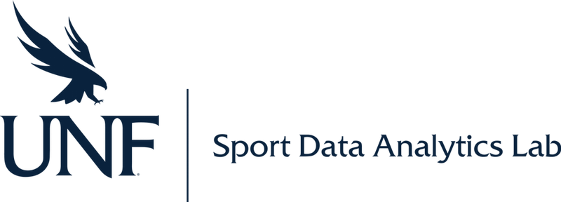 Sport Data Analytics Navy Blue Logo
