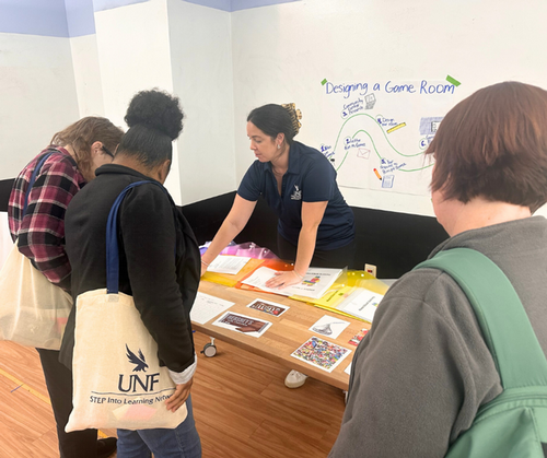 "Designing a Game Room" Activity in the UNF STEP Lab
