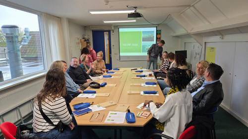 University Meeting in Netherlands Classroom 