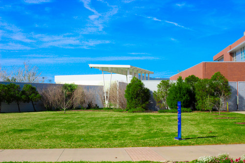 union lawn photo with green grass and trees in background