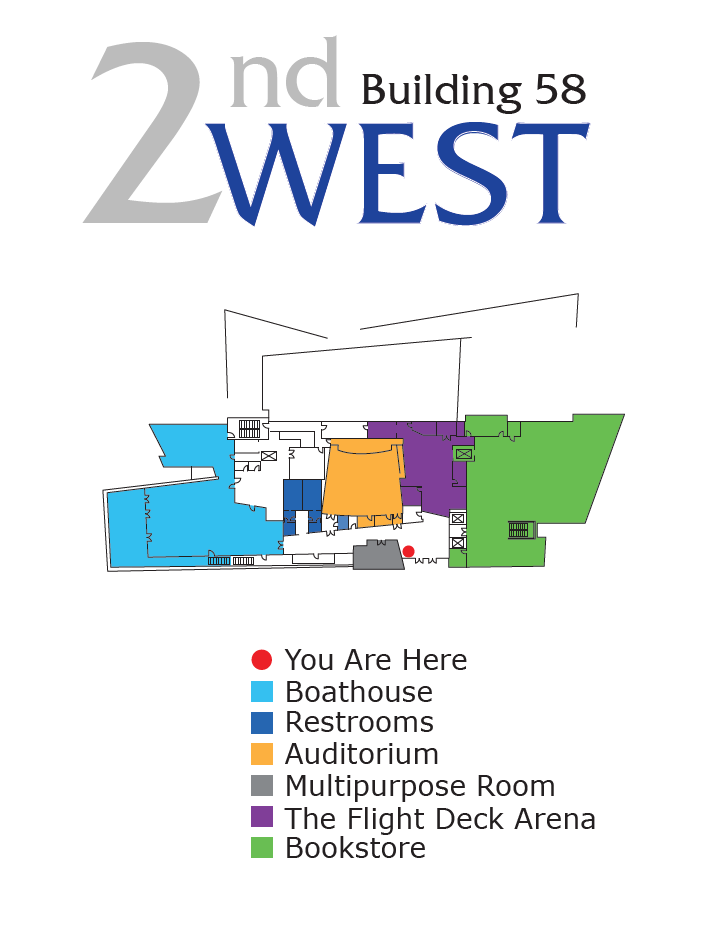 58West Map Floor 1