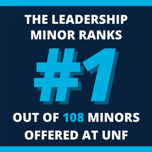 The Leadership Minor Ranks #1 Out of 108 Minors Offered at UNF