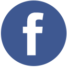 Blue Facebook icon