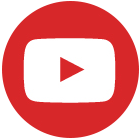 Red YouTube icon