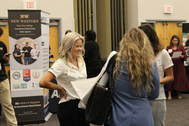 Job Fair students