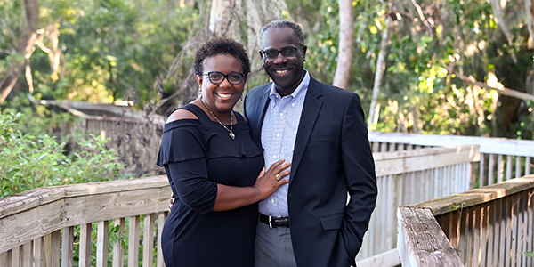 Almeta Monroe Turner and her husband